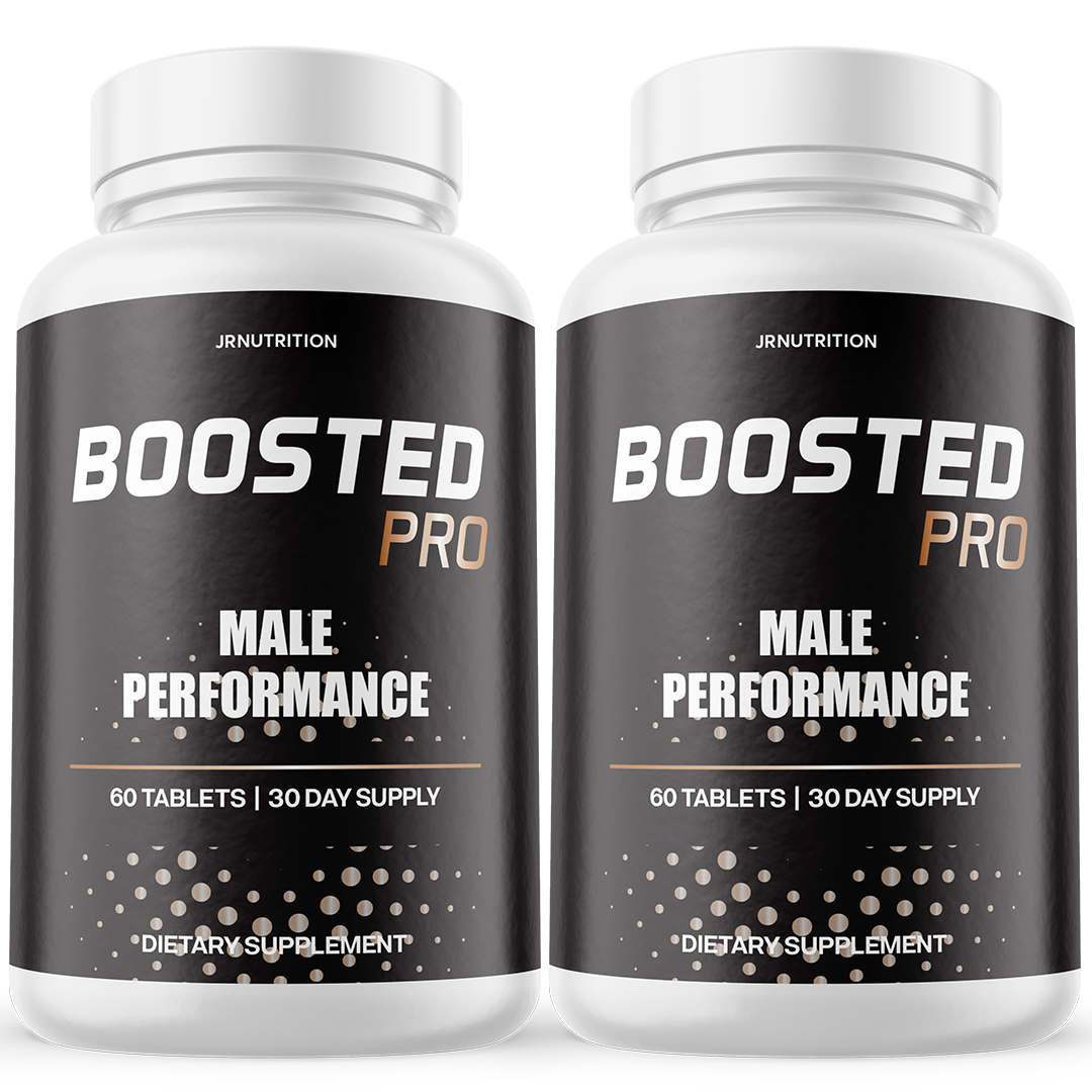 Boosted Pro - Male Performance Dietary Supplement 60 Tablets (2 Pack)
